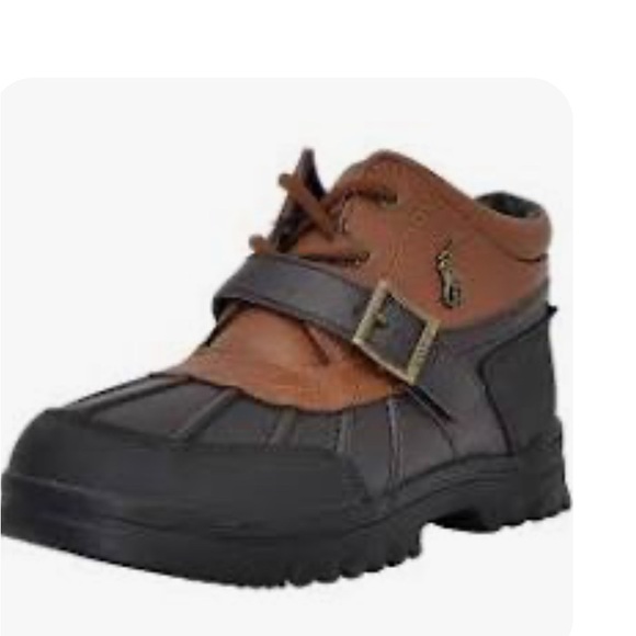 Polo Ralph Lauren
Boys' Dover Buckled Boots Brown and Black Boots BNWOB - Picture 5 of 10